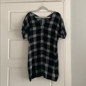 Made well mini checker print dress